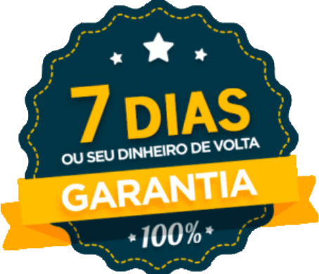 Selo: 7 dias de garantia ou seu dinheiro de volta